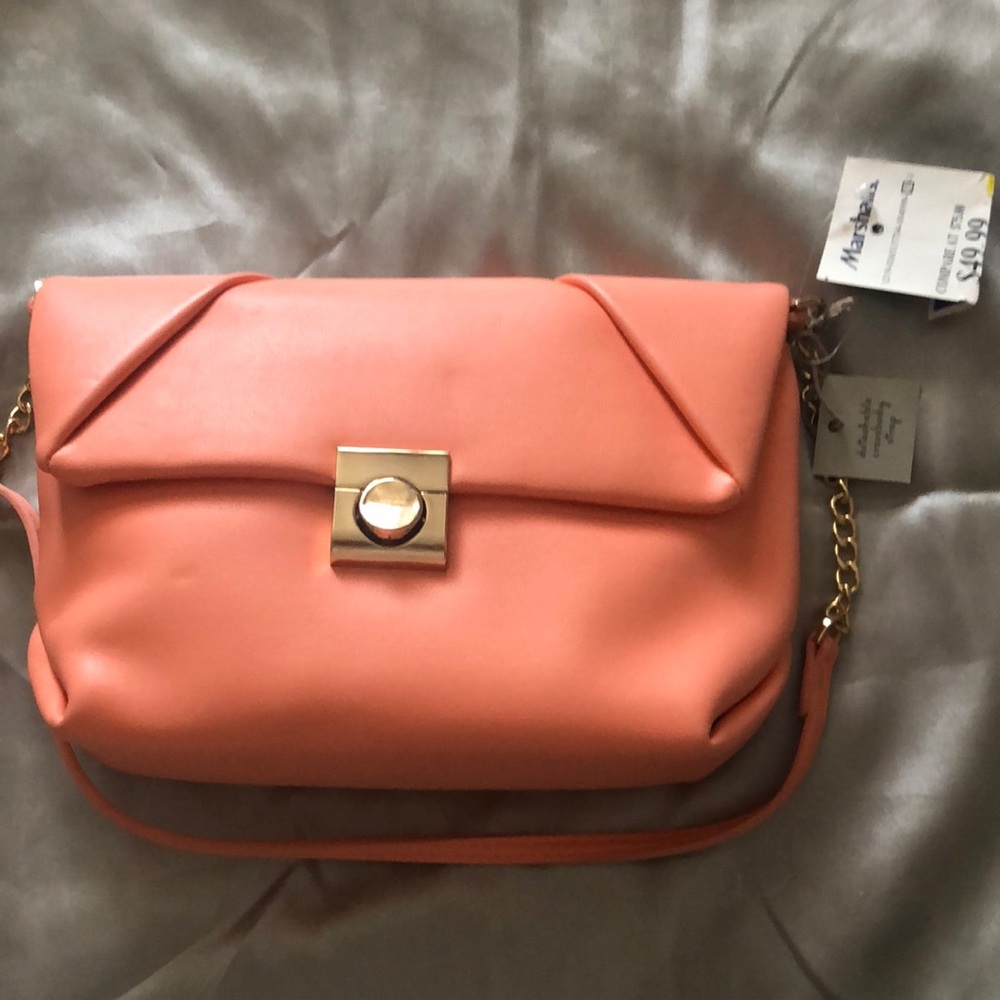 Coral color purse